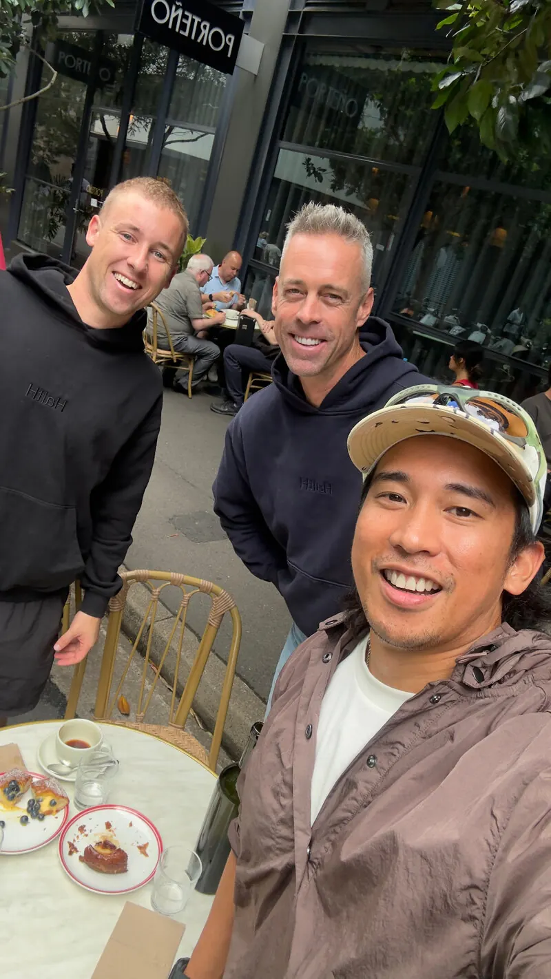 Team brunch at Porteño